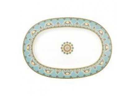 Samarkand Aquamarine Oval Platter